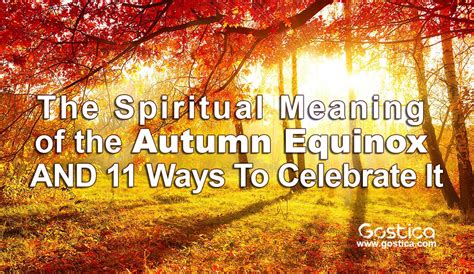 Exploring the Connection between the September Equinox and Pagan Festivals